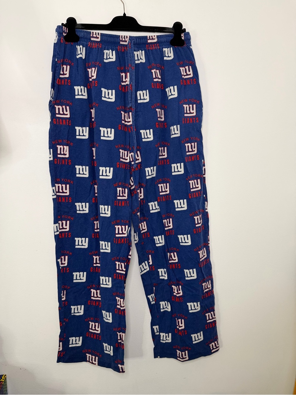 New York Giants Reebok Blue Logo Lounge Pants